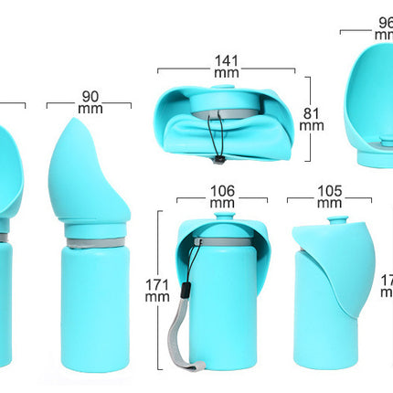 Folding Pet Outdoor Walking Mug Portable Travel Water Bottle Puppy Cats Dogs Drinking Water Dispenser Cup Supplies