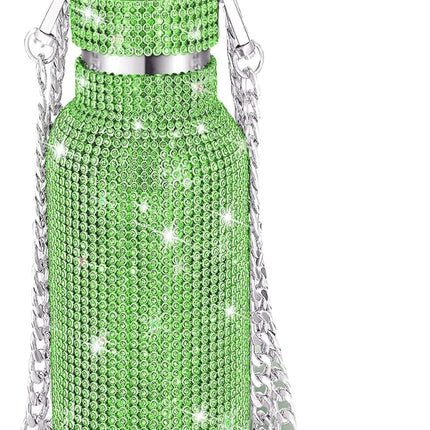Diamond Insulated Cup With Chain