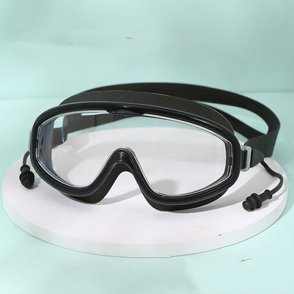HD Large Frame Anti-Fog Swimming Goggles