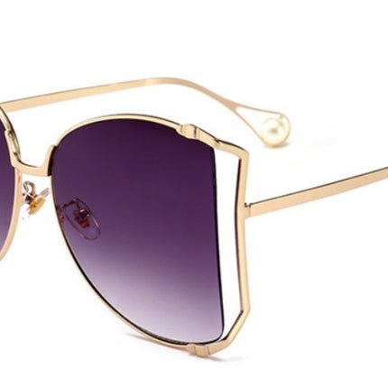 Square Sunglasses Women Metal Frame Fashion