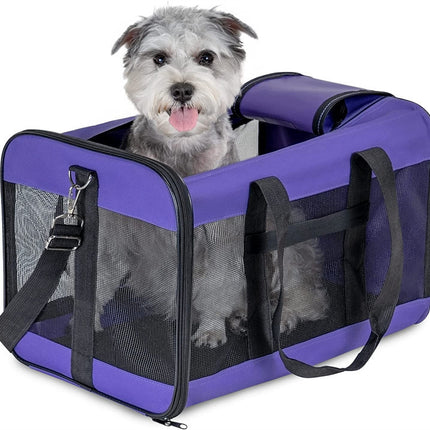 Dog Cat Carriers Bags Car Portable Transport Pet Bag Cage Portable Pet Foldable Outgoing Travel Breathable Pets Handbag