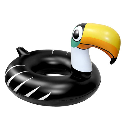 Gasbill Swimming Ring Large PVC Thickening Black