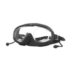 Transparent Black Plain Bag