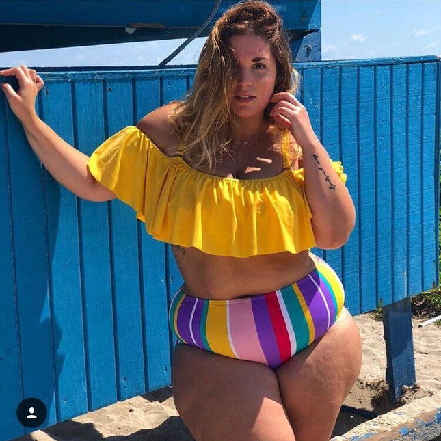 Women's sexy plus size swimsuit
