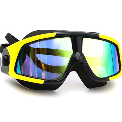Silicone Anti-Fog Swimming Goggles for Adults