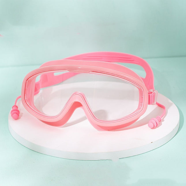 HD Large Frame Anti-Fog Swimming Goggles