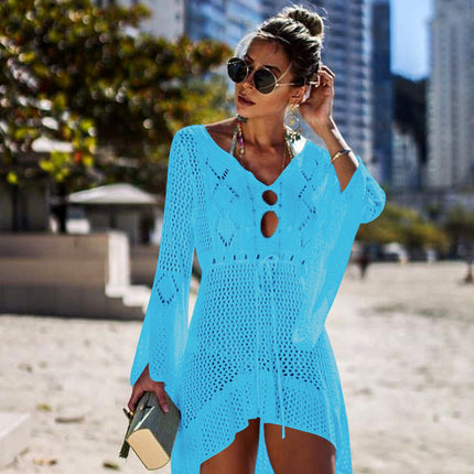 Women's Long Bikini Swimsuit Cover-Up Beach Dress