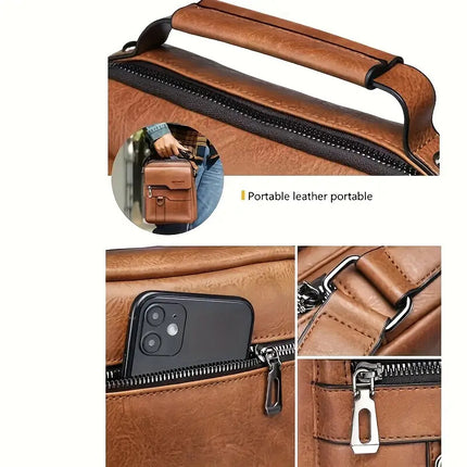 Unisex Retro Crossbody Shoulder Bag