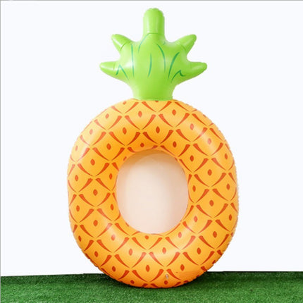 Circle pineapple swimming ring