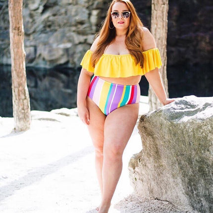 Women's sexy plus size swimsuit