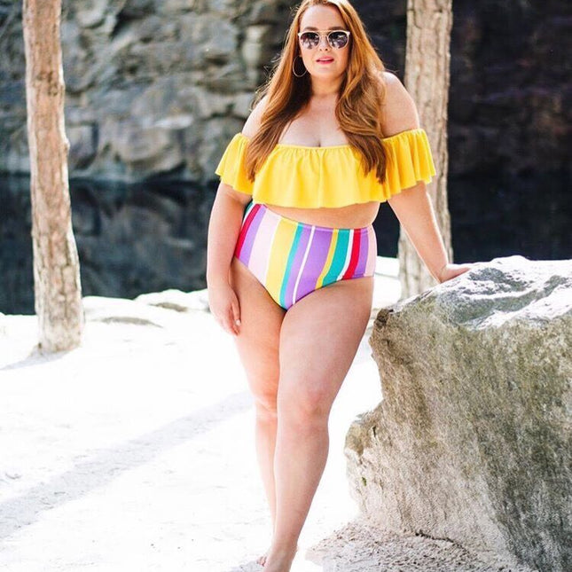 Women's sexy plus size swimsuit