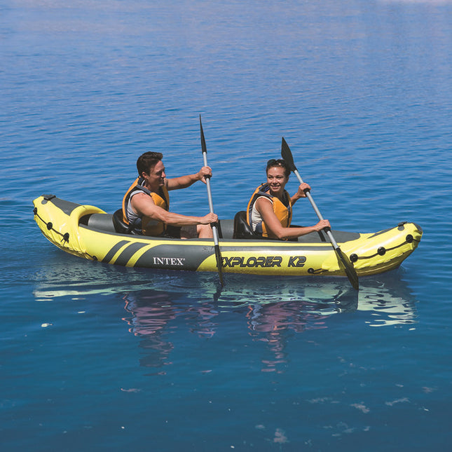 Explorer Duo Inflatable Kayak for 1–2 Persons
