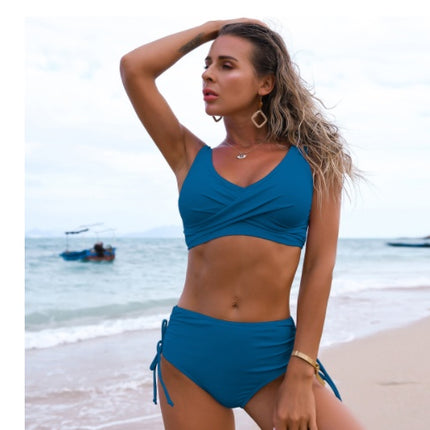 High Waist Twist Bikini Swimsuit for Women