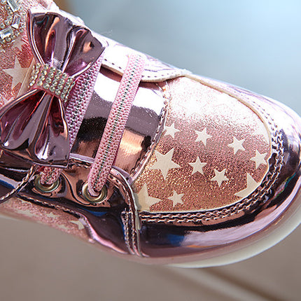 Velcro Flashing Luminous Kids Shoes