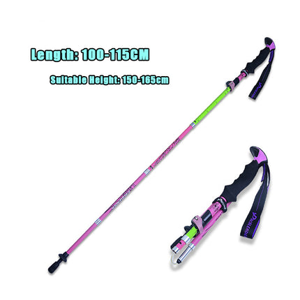 Outdoor Carbon Folding Trekking Poles
