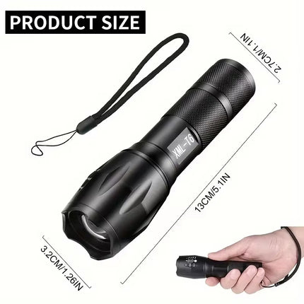 High-Power LED 5-Mode Tactical Flashlight