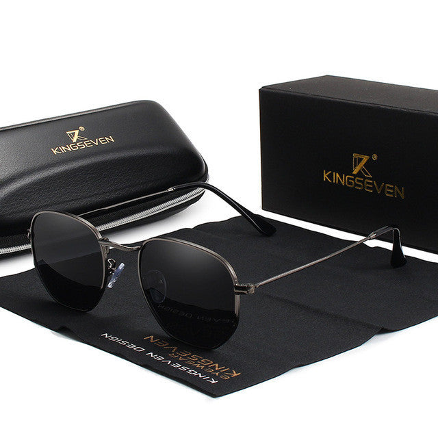 Classic Retro Round Sunglasses for Men