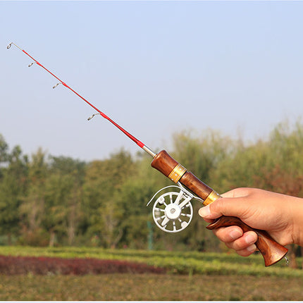 Ice Fishing Pole - Portable Outdoor Fishing Rod