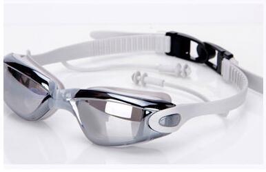 HD Plating Silicone Anti-Fog Swimming Goggles