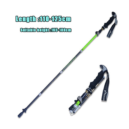 Outdoor Carbon Folding Trekking Poles