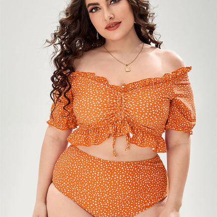 Women's Plus Size Split Bikini