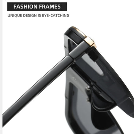Trendy European-Style Gradient Lens Sunglasses