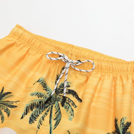 Coconut Pattern Beach Shorts For Men And Women