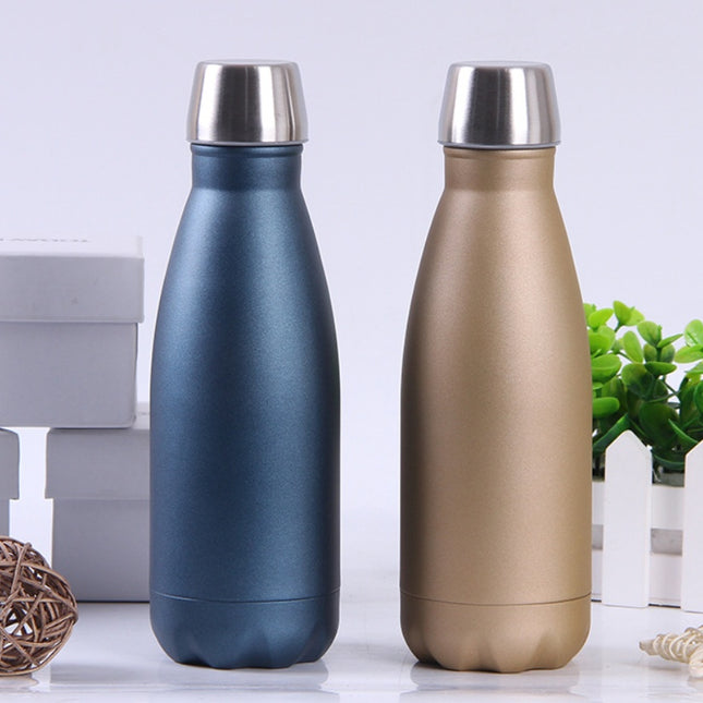 350ml Insulated Vacuum Water Bottle Portable Double Wall Stainless Steel Thermos Cola Bottle Coffee Cup For Travel Outdoor Sport