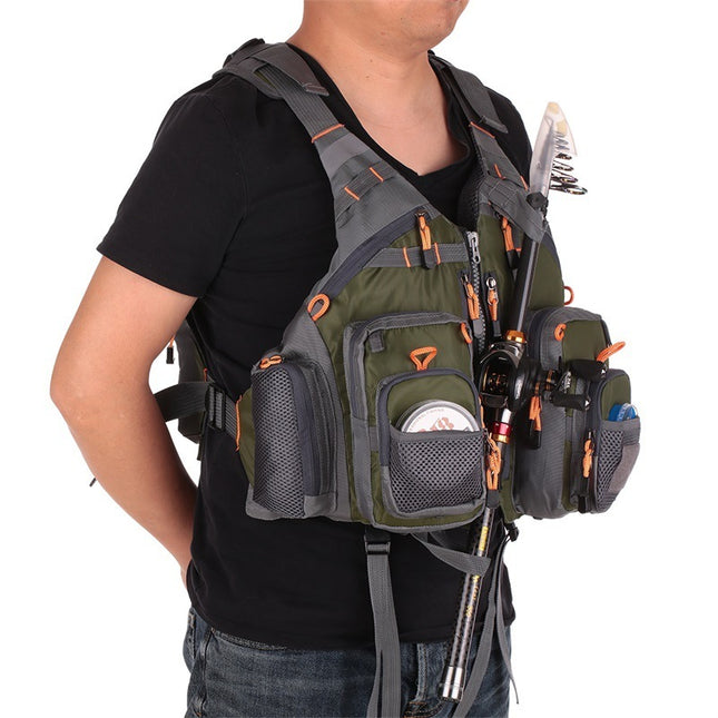 Breathable Safety Jacket for Men with Pockets