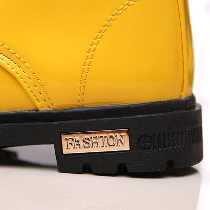 Waterproof PU Leather Winter Kids Snow Boots