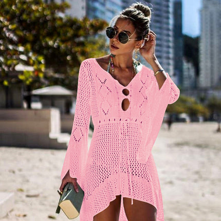 Women's Long Bikini Swimsuit Cover-Up Beach Dress