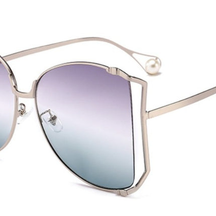 Square Sunglasses Women Metal Frame Fashion