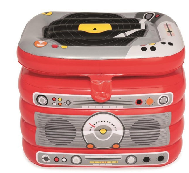 Inflatable Record Player Ice Bucket Float