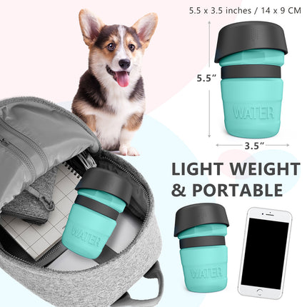 Foldable Pet Travel Water Bottle Dispenser