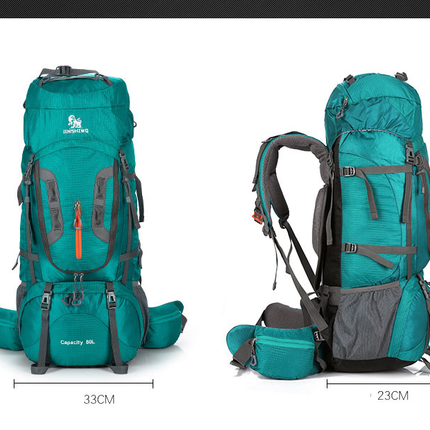 Large Capacity Waterproof Nylon Travel Backpack