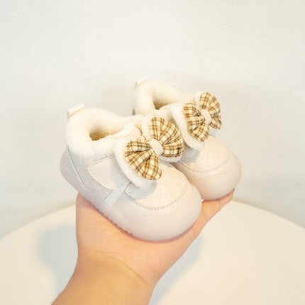 Fleece-Lined Winter Cotton Toddler Snow Shoes