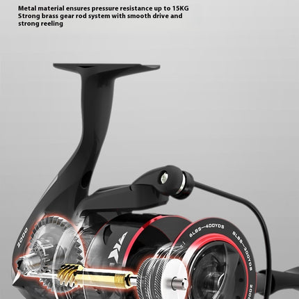 Lure Fishing Wheel Spinning Reel