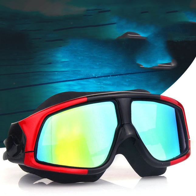 Electroplated Anti-Fog Myopia Swimming Goggles