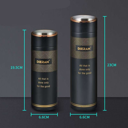 Vacuum Insulated Stainless Steel Tea Bottle Water Mug Cup