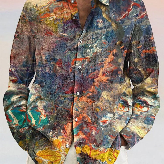 Men's Casual Beach Shirt Top Breathable