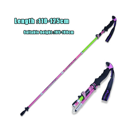 Outdoor Carbon Folding Trekking Poles