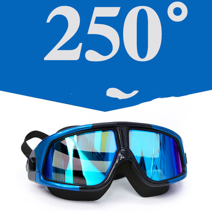 Electroplated Anti-Fog Myopia Swimming Goggles