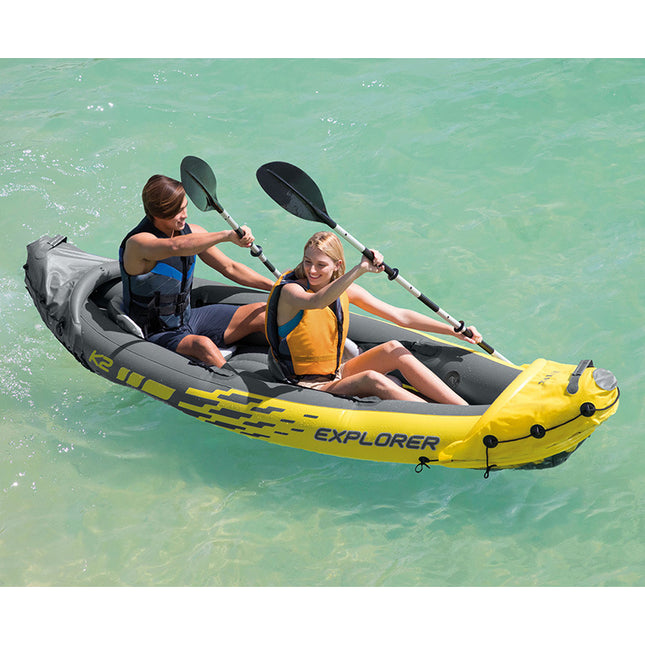 Explorer Duo Inflatable Kayak for 1–2 Persons