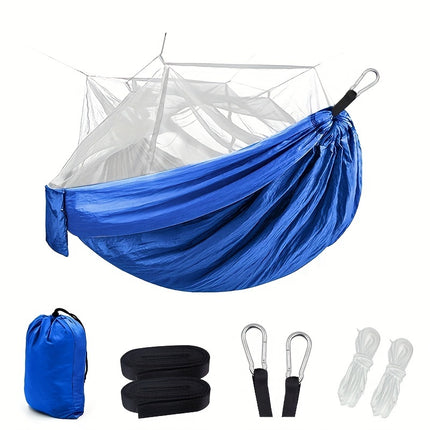 Portable Double Hammock with Mosquito Net