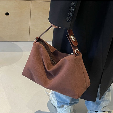 Retro PU Shoulder Handbag for Women