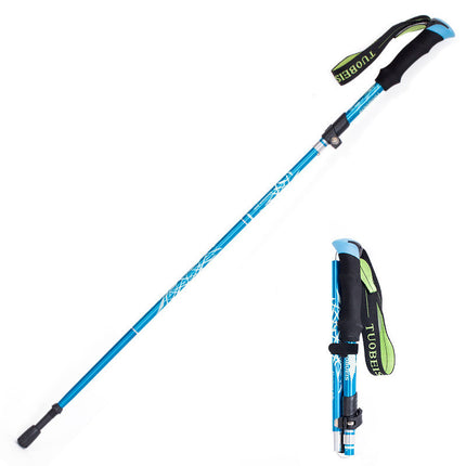 Ultralight Aluminum Alloy 5-Section Trekking Poles