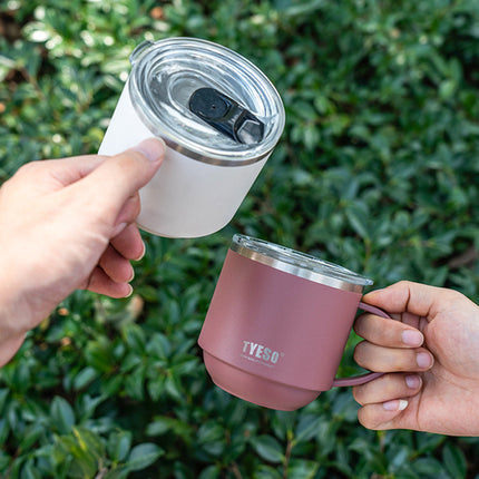 Stainless Steel Insulated Cup With Handle For Men And Women