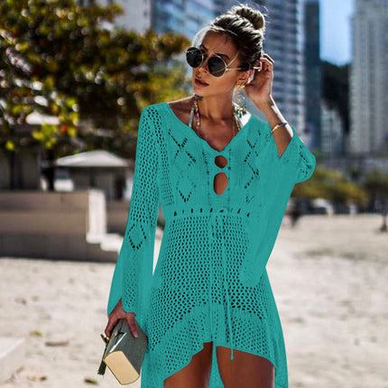 Women's Long Bikini Swimsuit Cover-Up Beach Dress
