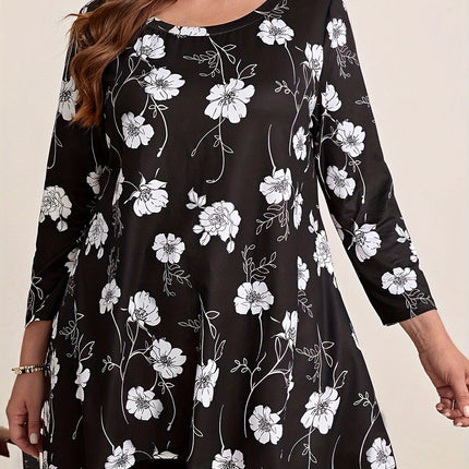 Women's Plus Size Top Knitted