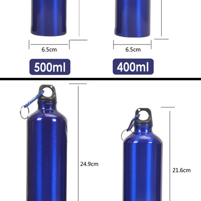 Sports Water Bottle Male Aluminum Bicycle Outdoor